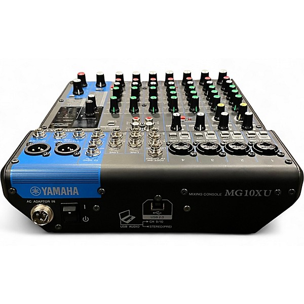 Used Yamaha MG10XU 10 Channel Mixer with Effects Unpowered Mixer