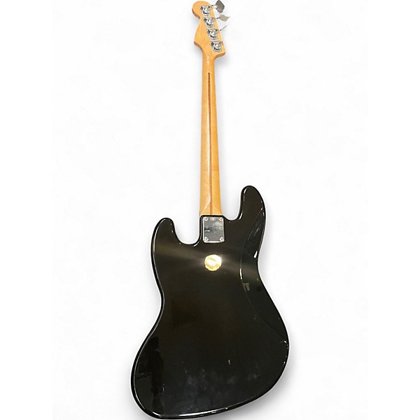 Used Fender Standard Precision Bass Black Electric Bass Guitar
