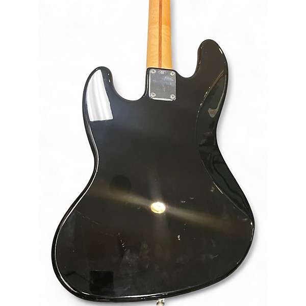 Used Fender Standard Precision Bass Black Electric Bass Guitar