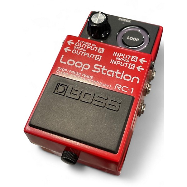 Used BOSS RC1 Loop Station Pedal