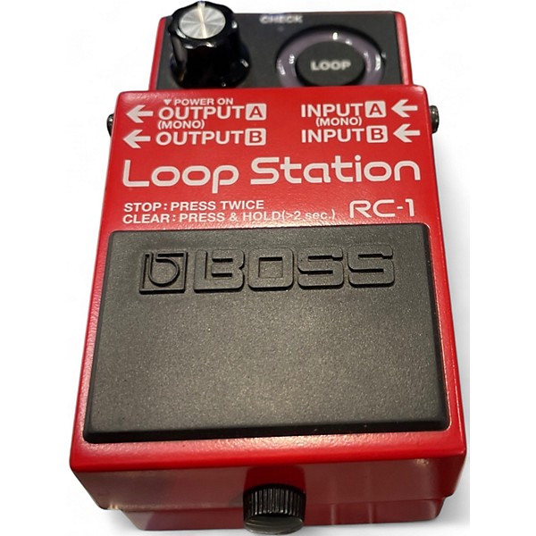 Used BOSS RC1 Loop Station Pedal