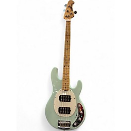 Used Ernie Ball Music Man Stingray HH 4 String Daphne Blue Electric Bass Guitar