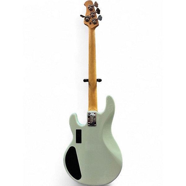 Used Ernie Ball Music Man Stingray HH 4 String Daphne Blue Electric Bass Guitar