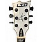 Used ESP LTD James Hetfield Signature Iron Cross White Solid Body Electric Guitar