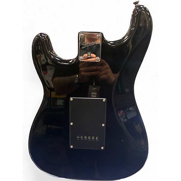 Used Squier Affinity Stratocaster Black Solid Body Electric Guitar