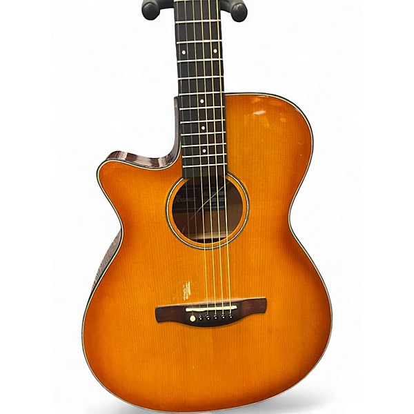 Used Ibanez AEG58L Vintage Sunburst Acoustic Electric Guitar