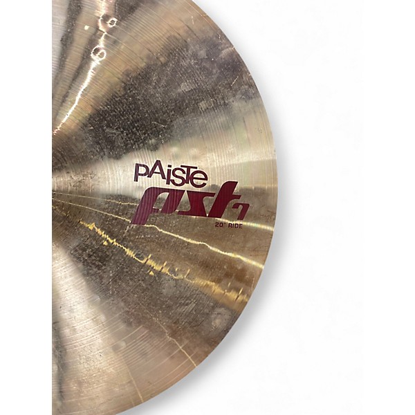 Used Paiste 20in PST7 Ride Cymbal