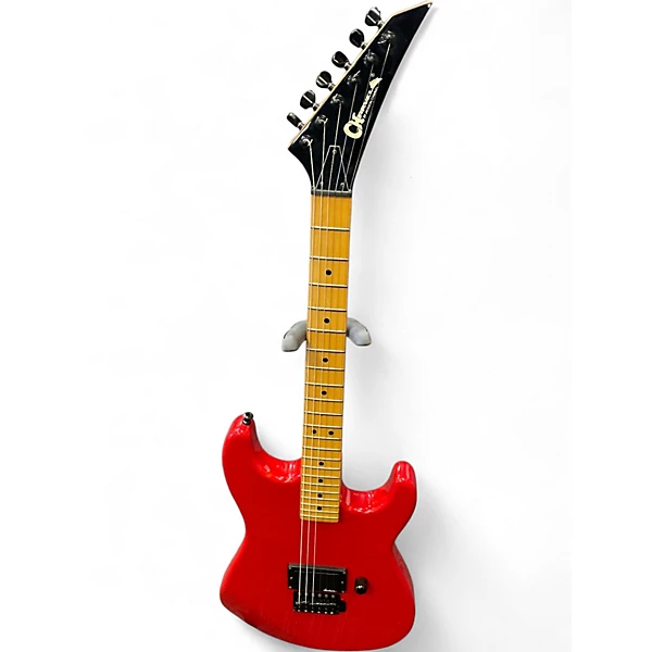 Used Charvel Model 1 Candy Apple Red Solid Body Electric Guitar