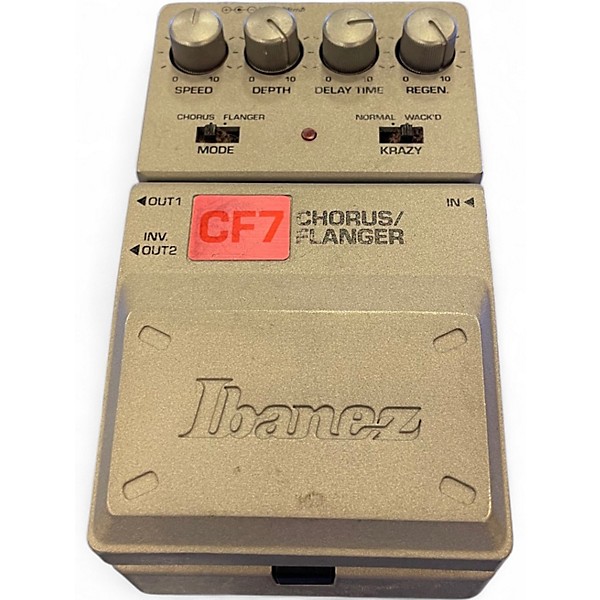 Used Ibanez CF7 Effect Pedal