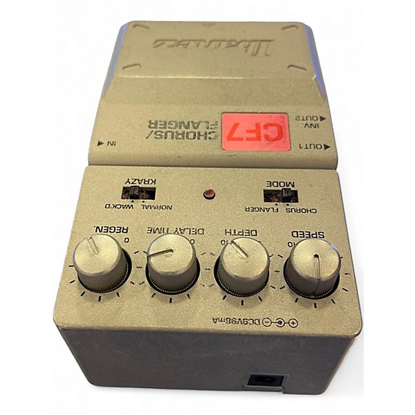 Used Ibanez CF7 Effect Pedal