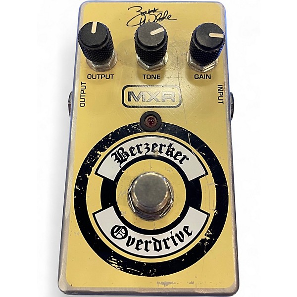 Used MXR BERZERKER OVERDRIVE Effect Pedal