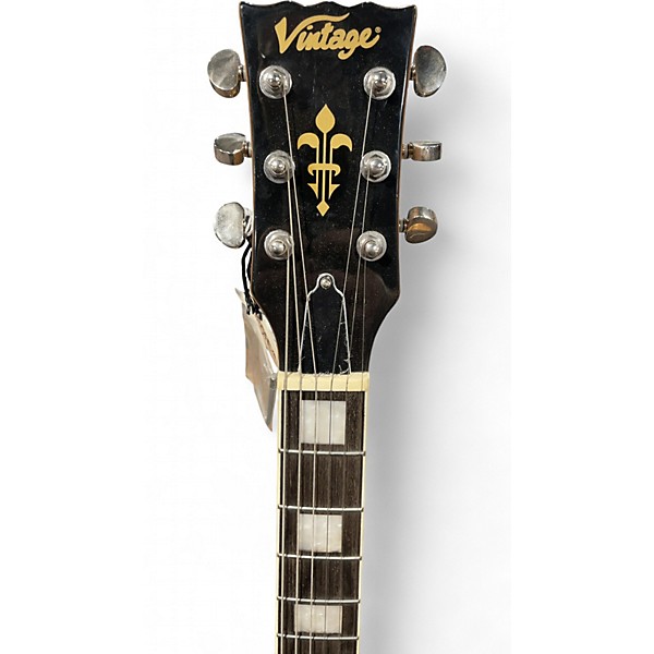 Used Vintage VSA500 Natural Hollow Body Electric Guitar
