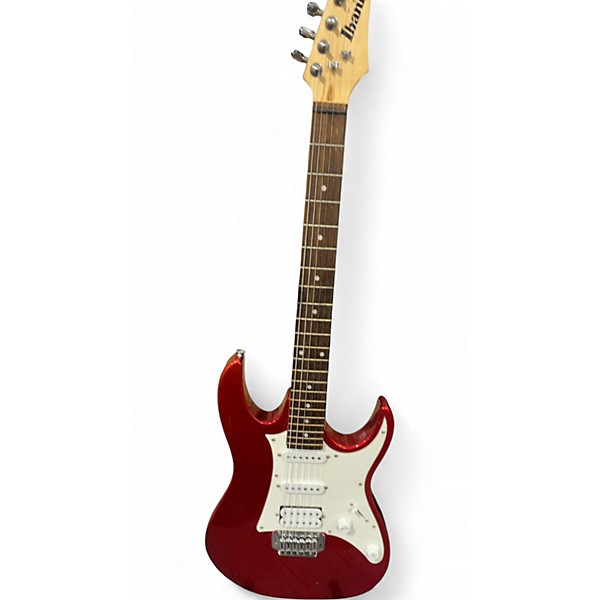 Used Ibanez GRX40 Metallic Red Solid Body Electric Guitar