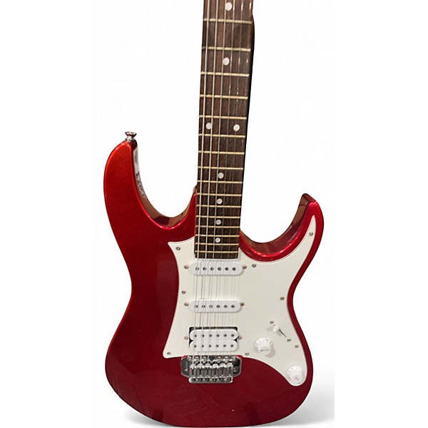 Used Ibanez GRX40 Metallic Red Solid Body Electric Guitar