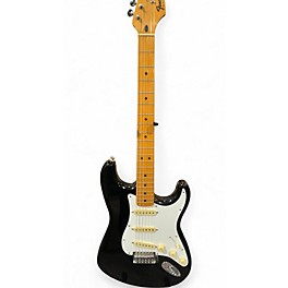 Used Fender Stratocaster (Squier Series) Black Solid Body Electric Guitar