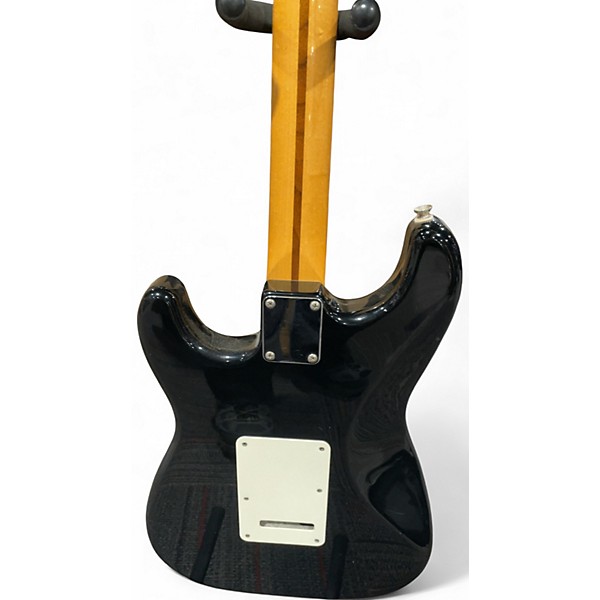 Used Fender Stratocaster (Squier Series) Black Solid Body Electric Guitar