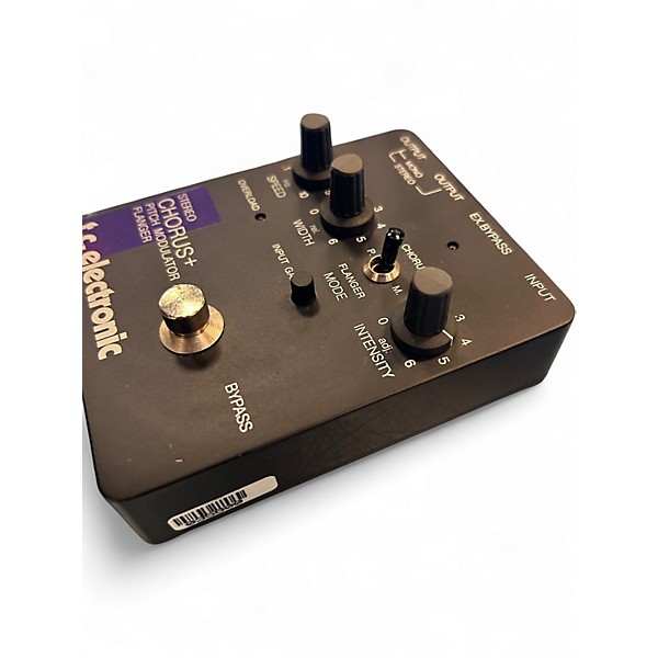 Used TC Electronic stereo chorus Effect Pedal