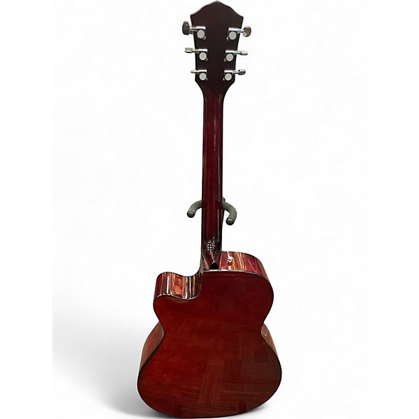 Used Fender FA135CE Concert Natural Acoustic Electric Guitar