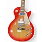 Used Gibson 1970s Les Paul Reissue Deluxe Ash Top Cherry Sunburst Solid Body Electric Guitar