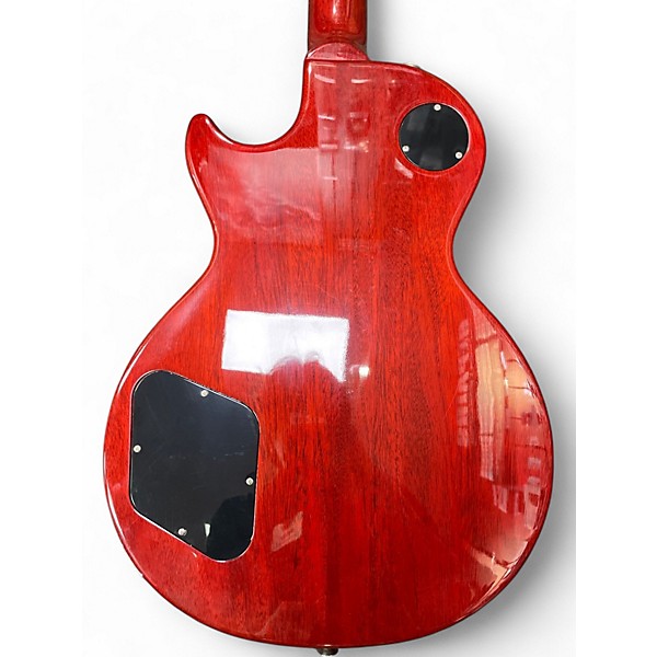 Used Gibson 1970s Les Paul Reissue Deluxe Ash Top Cherry Sunburst Solid Body Electric Guitar