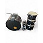 Used Ludwig 5 Piece Rocker Series black Drum Kit thumbnail