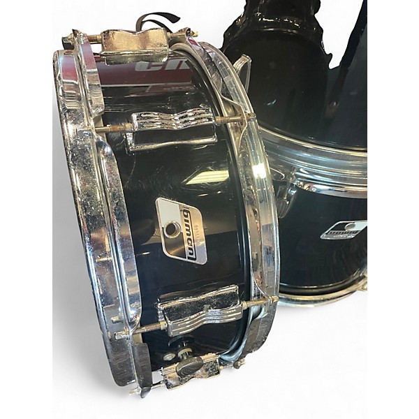 Used Ludwig 5 Piece Rocker Series black Drum Kit