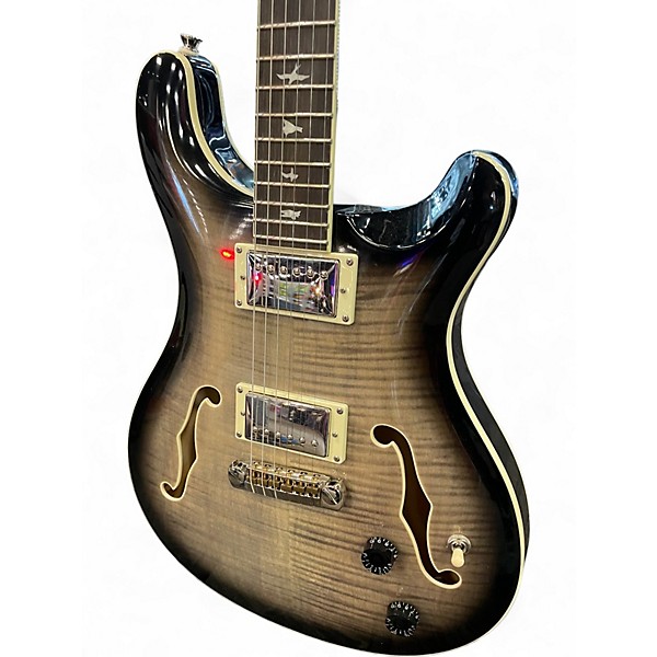 Used PRS SE Hollowbody Charcoal Burst Hollow Body Electric Guitar