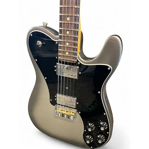 Used Fender Professional II Telecaster Deluxe Mercury Solid Body Electric Guitar