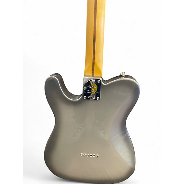 Used Fender Professional II Telecaster Deluxe Mercury Solid Body Electric Guitar