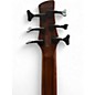 Used Ibanez SR606E Cosmic Blue Starburst Flat Electric Bass Guitar
