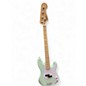 Used Squier Affinity Precision Bass Surf Green Electric Bass Guitar thumbnail
