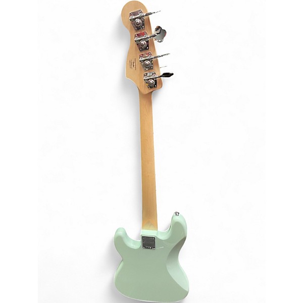 Used Squier Affinity Precision Bass Surf Green Electric Bass Guitar