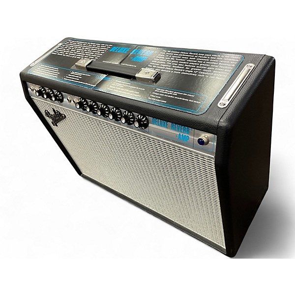 Used Fender 1968 Custom Deluxe Reverb 22W 1x12 Tube Guitar Combo Amp