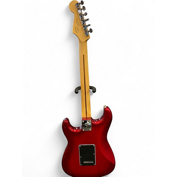 Used Fender Player Plus Stratocaster HSS Candy Red Burst Solid Body Electric Guitar