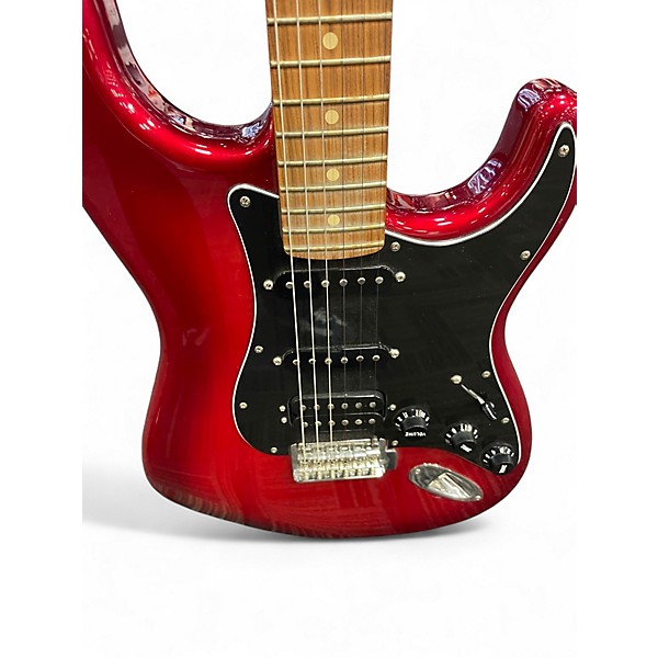 Used Fender Player Plus Stratocaster HSS Candy Red Burst Solid Body Electric Guitar