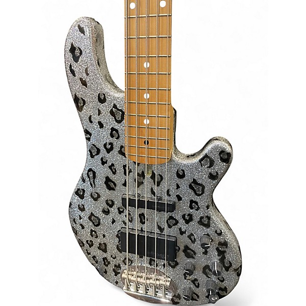 Used Lakland 55-02 Skyline Series 5 String Custom Graphic Electric Bass Guitar