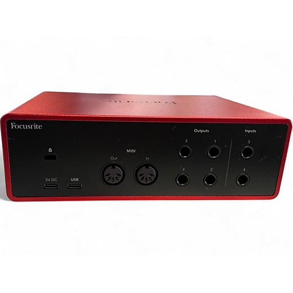 Used Focusrite SCARLETT 4I4 GEN 4 Audio Interface