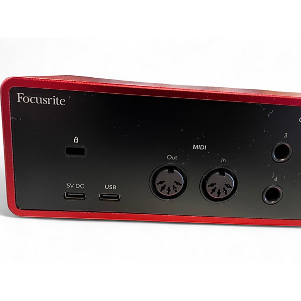 Used Focusrite SCARLETT 4I4 GEN 4 Audio Interface