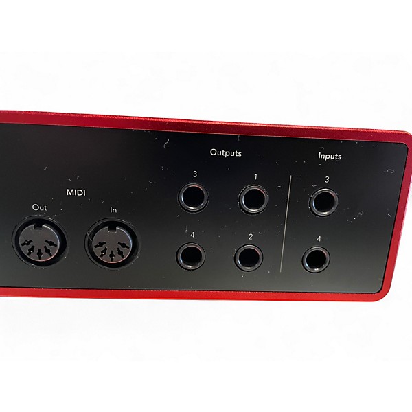Used Focusrite SCARLETT 4I4 GEN 4 Audio Interface