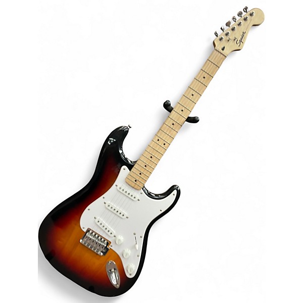 Used Squier Sonic Stratocaster Tobacco Burst Solid Body Electric Guitar