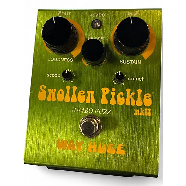 Used Way Huge Electronics WHE401 Swollen Pickle MKII Super Jumbo Fuzz Effect Pedal