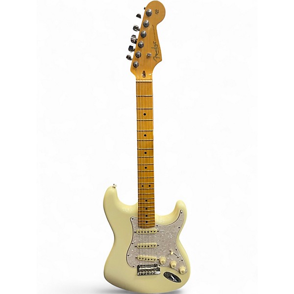 Used Fender American Professional II Stratocaster Olympic White Solid Body Electric Guitar
