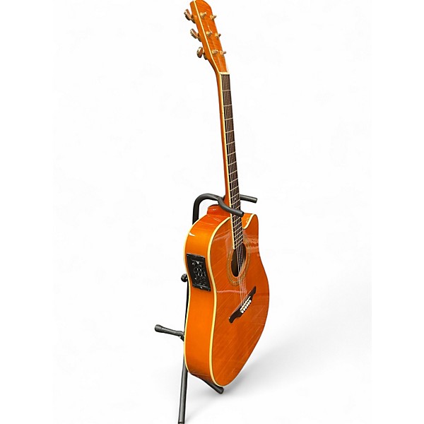 Used 2004 Alvarez AG60CE Grand Auditorium Amber Acoustic Electric Guitar