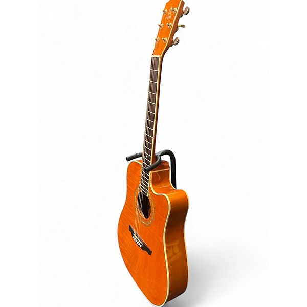 Used 2004 Alvarez AG60CE Grand Auditorium Amber Acoustic Electric Guitar