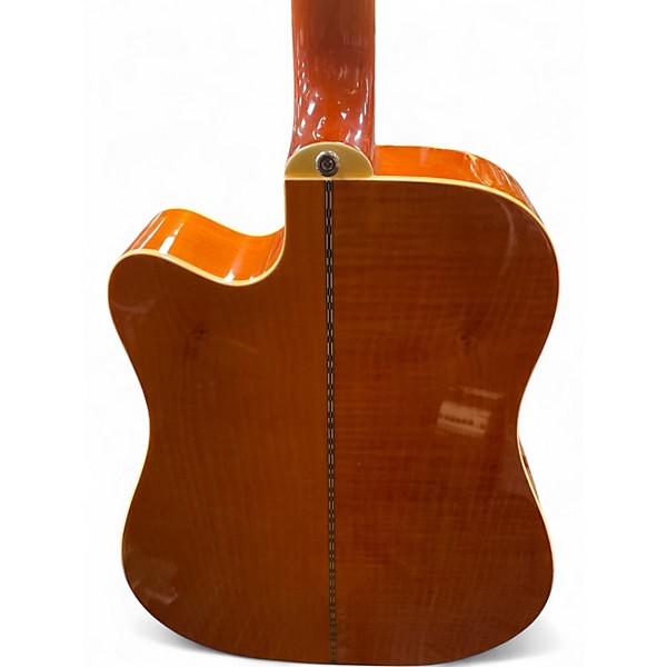 Used 2004 Alvarez AG60CE Grand Auditorium Amber Acoustic Electric Guitar