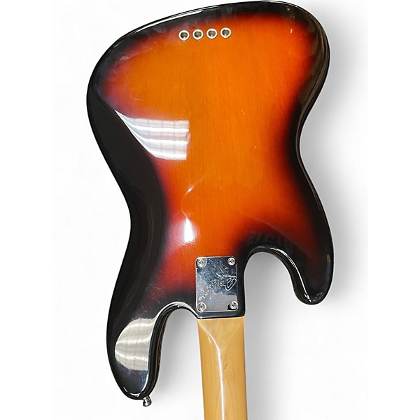 Used 1997 Fender American Standard Jazz Bass Sunburst Electric Bass Guitar
