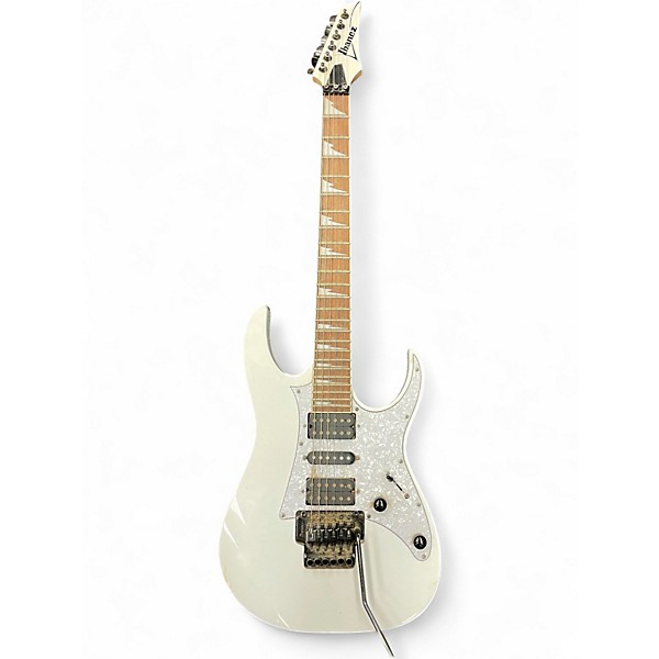 Used Ibanez RG450DXB WHITE Solid Body Electric Guitar