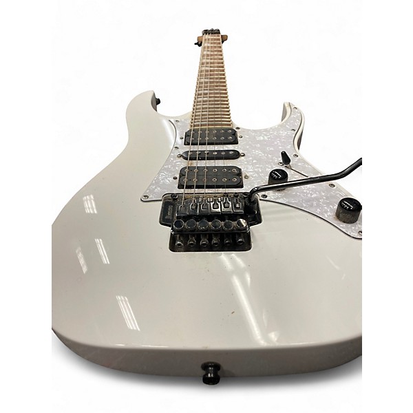 Used Ibanez RG450DXB WHITE Solid Body Electric Guitar
