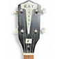 Vintage 1960s Kay TENOR Black Banjo