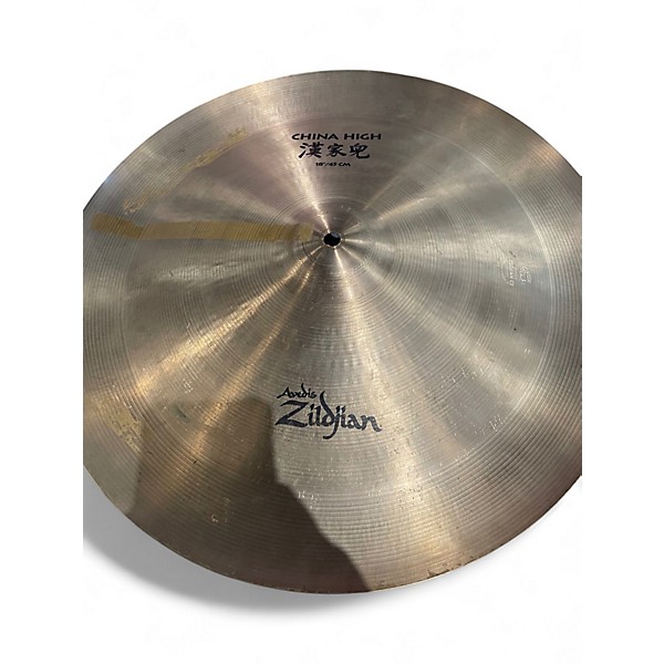 Used Zildjian 18in CHINA Cymbal